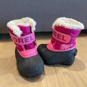 Toddler Pink Sorels